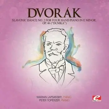 CD Dvorak: Slavonic Dance 2 Four Hand Piano E Min 46 (dumka)