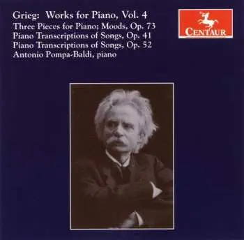 CD Edvard Grieg: Grieg: Works For Piano, Vol. 4