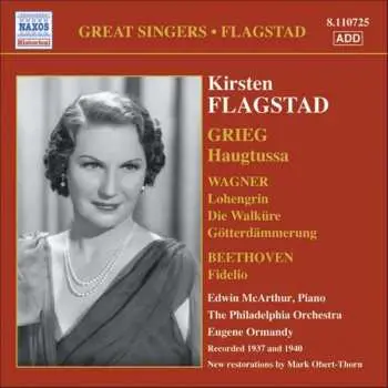 CD Edvard Grieg: Kirsten Flagstad Singt Arien & Lieder
