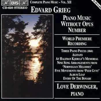CD Edvard Grieg: Piano Music Without Opus Number