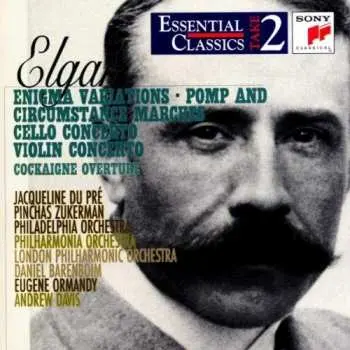 2CD Sir Edward Elgar: Enigma Variations, Pomp And Circumstance Marches, Cello Concerto, Violin Concerto, Cockaigne Ouverture