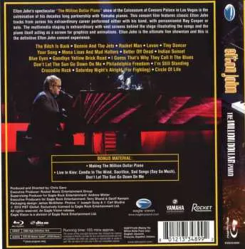 Blu-ray Elton John: The Million Dollar Piano