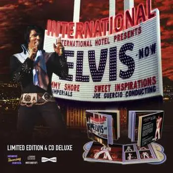 4CD Elvis Presley: Las Vegas International Presents Elvis: Now 1971 DLX | LTD