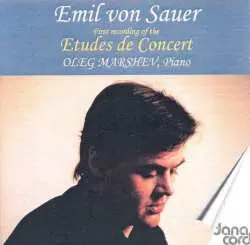 CD Emil Von Sauer: Etudes De Concert