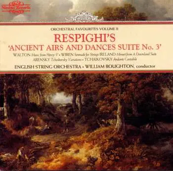 CD English String Orchestra: Respighi's Ancient Airs And Dances Suite No. 3