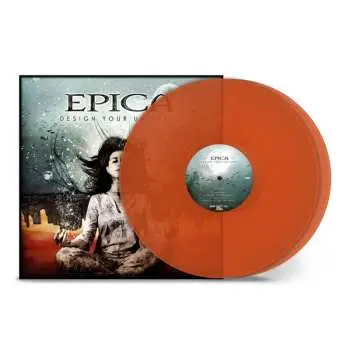 2LP Epica: Design Your Universe(transparent Orange Vinyl)