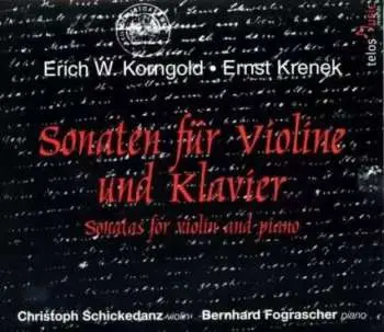 CD Erich Wolfgang Korngold: Sonate G-dur Für Violine & Klavier Op.6