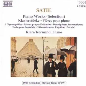 CD Erik Satie: Piano Works (Selection)