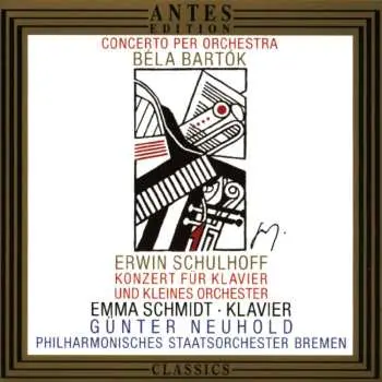 CD Erwin Schulhoff: Konzert Für Klavier Und Kleines Orchester / Konzert Für Orchester