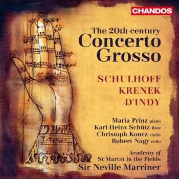 CD Erwin Schulhoff: The 20th - Century Concerto Grosso