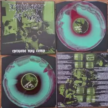 LP Excrement Of War: Cathode Ray Coma CLR | LTD