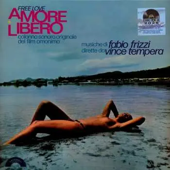 LP Fabio Frizzi: Amore Libero = Free Love (Colonna Sonora Originale Del Film Omonimo) CLR | LTD