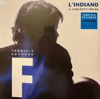2LP Fabrizio De André: L'Indiano (Il Concerto 1981.82) CLR | LTD