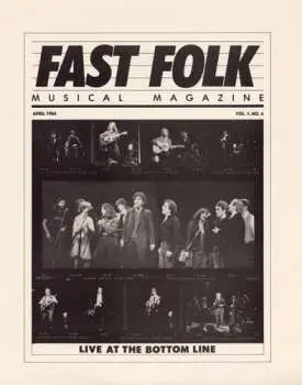 CD Fast Folk Musical Magazine Live At 1 / Various: Fast Folk Musical Magazine (4) Live At 1 / Various
