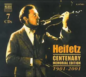 CD Felix Mendelssohn-Bartholdy: Heifetz Centenary Memorial Edition 1901-2001