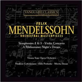 CD Felix Mendelssohn-Bartholdy: Symphonien Nr.4 & 5