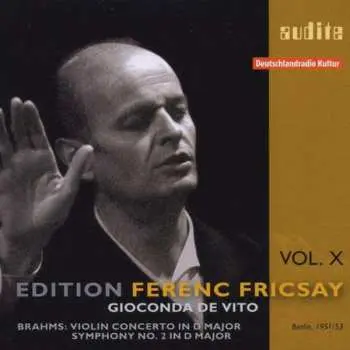 CD Ferenc Fricsay: Violin Concerto In D Major / Symphony No. 2 In D Major