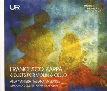 CD Francesco Zappa: Six Duets For Violin And Cello