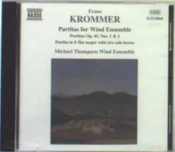 CD František Vincenc Kramář - Krommer: Partitas for Wind Ensemble