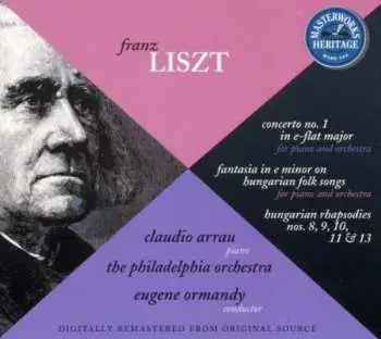 CD Franz Liszt: Arrau Plays Liszt