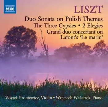 CD Franz Liszt: Duo Sonata On Polish Themes / The Three Gypsies / 2 Elegies / Grand Duo Concertant On Lafont's 'Le Marin'