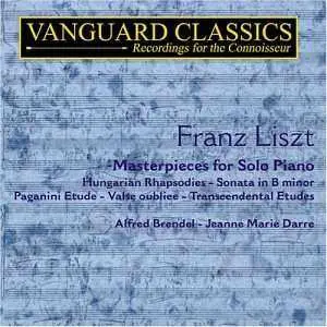CD Franz Liszt: Klavierwerke "masterpieces For Solo Piano" Vol.1