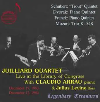 2CD Juilliard String Quartet: Vol 1: Live At The Library Of Congress