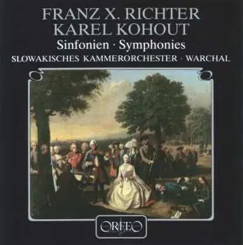 CD Franz Xaver Richter: Symphonien C-dur,g-dur,b-dur