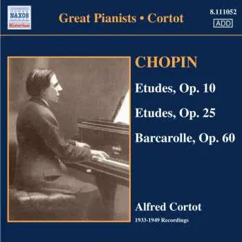 CD Frédéric Chopin: Chopin: Etudes, Op. 10 - Etudes, Op. 25 - Barcarolle, Op. 60