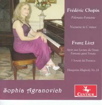 CD Frédéric Chopin: Polonaise-Fantaisie; Nocturne In C Minor; Après Une Lecture Du Dante - Fantasia Quasi Sonata; 3 Sonetti Del Petrarca; Hungarian Rhapsody No. 14