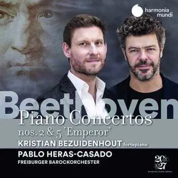 CD Freiburger Barockorchester: Piano Concertos nos. 2 & 5 ‘Emperor’