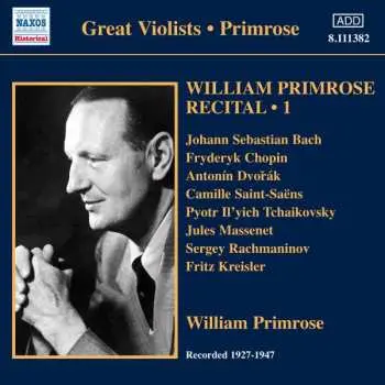 CD Fritz Kreisler: William Primrose - Recital Vol.1
