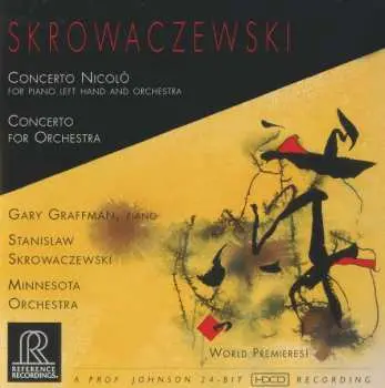 CD Gary Graffman: Concerto Nicolo / Concerto For Orchestra