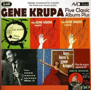 2CD Gene Krupa: Five Classic Albums Plus