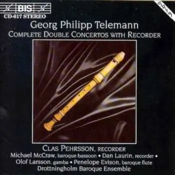 CD Georg Philipp Telemann: Complete Double Concertos With Recorder