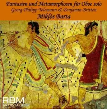 CD Georg Philipp Telemann: Fantasien Für Oboe Solo Nr.1-12