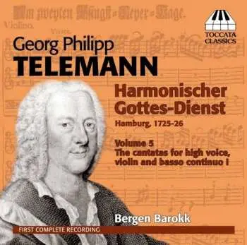 CD Georg Philipp Telemann: Harmonischer Gottesdienst Vol.5