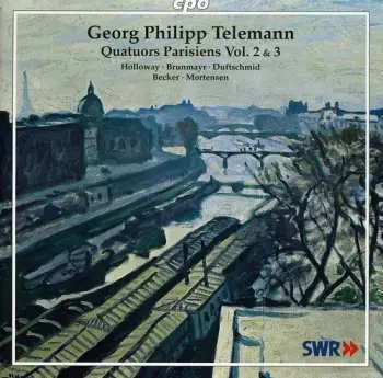 2CD Georg Philipp Telemann: Quatuors Parisienne Vol. 2 & 3