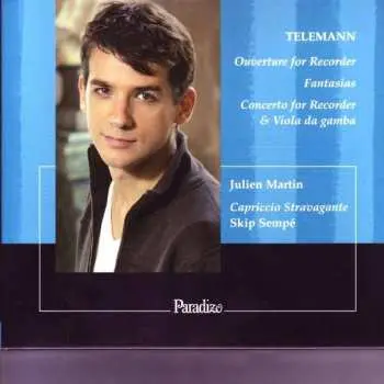 CD Georg Philipp Telemann: Ouverture For Recorder, Fantasias, Concerto For Recorder & Viola Da Gamba