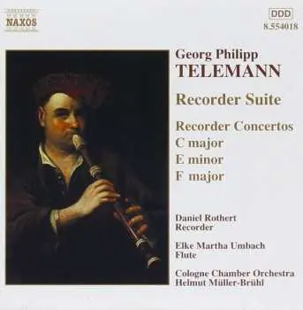 CD Georg Philipp Telemann: Recorder Suite / Recorder Concertos