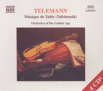 4CD Georg Philipp Telemann: Tafelmusik Vol.1-4 (teile 1-3)
