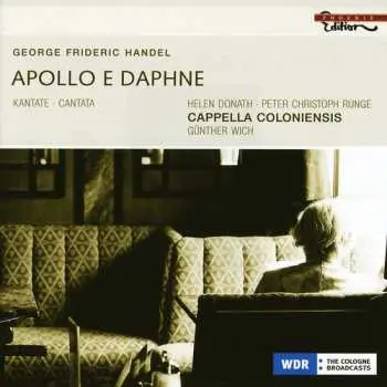 CD Georg Friedrich Händel: Apollo E Daphne (Kantate - Cantata)