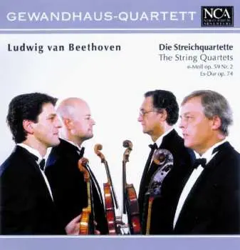 CD Gewandhaus-Quartett Leipzig: Die Streichquartette / The String Quartets: E-Moll Op. 59 Nr. 2 - Es-Dur Op. 74