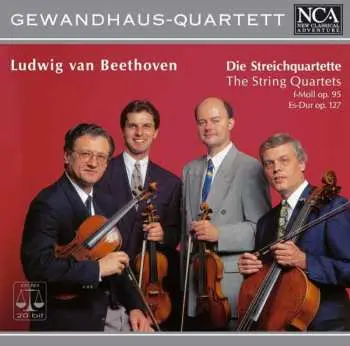 CD Gewandhaus-Quartett Leipzig: Die Streichquartette = The String Quartets F-Moll Op. 95 / Es-Dur Op. 127