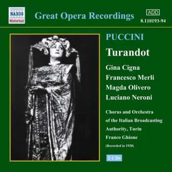 2CD Giacomo Puccini: Turandot