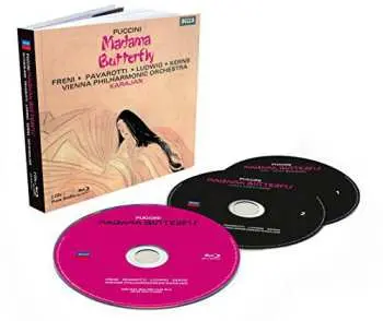 2CD/Blu-ray Giacomo Puccini: Madama Butterfly LTD