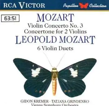 CD Gidon Kremer: Violin Concerto No. 3 / Concertone For 2 Violins / 6 Violin Duets