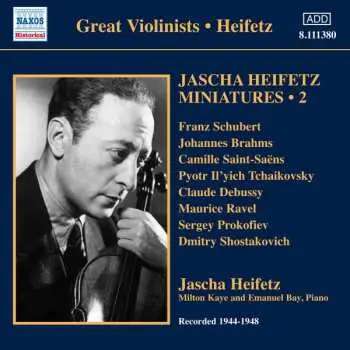 CD Gioacchino Rossini: Jascha Heifetz - Miniaturen Vol.2