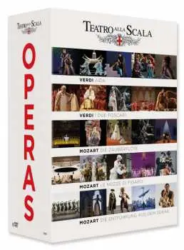 8DVD Giuseppe Verdi: Teatro Alla Scala Opera Box