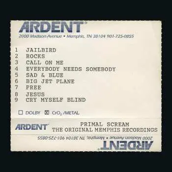 2LP Primal Scream: Give Out But Don't Give Up (The Original Memphis Recordings)
